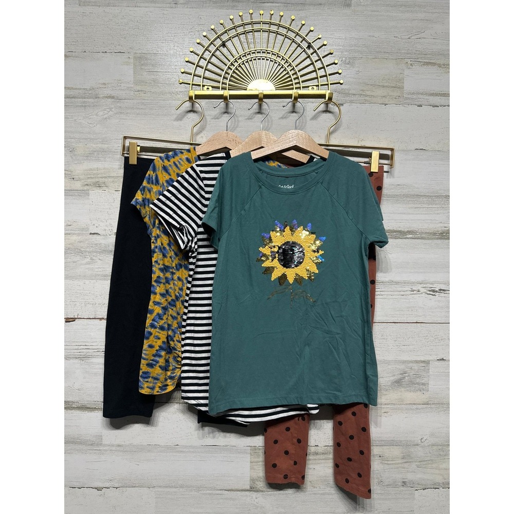 Clothing Lot - Shirts/Leggings - 5 Pieces - Girls Size 10-12 - GUC